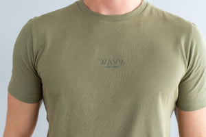 WAVY Tee Regular Fit - Army Green